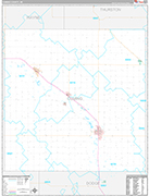 Cuming Wall Map Premium Style
