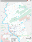 Dauphin Wall Map Premium Style