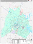 Davidson Wall Map Premium Style