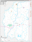 Daviess Wall Map Premium Style
