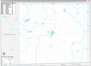 Davis Wall Map Premium Style