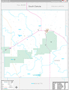 Dawes Wall Map Premium Style