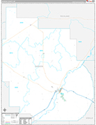 Dawson Wall Map Premium Style