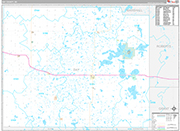 Day Wall Map Premium Style