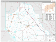 DeSoto Wall Map Premium Style