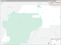 Denali Wall Map Premium Style