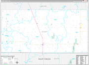 Dickey Wall Map Premium Style