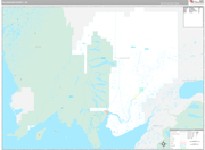 Dillingham Wall Map Premium Style