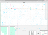 Divide Wall Map Premium Style