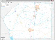 Dooly Wall Map Premium Style