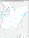 Douglas Wall Map Premium Style