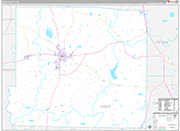 Drew Wall Map Premium Style