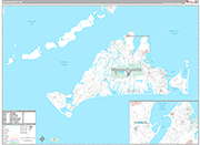 Dukes Wall Map Premium Style