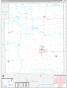 Edgar Wall Map Premium Style