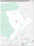 Edgefield Wall Map Premium Style