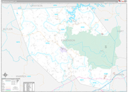 Edmonson Wall Map Premium Style