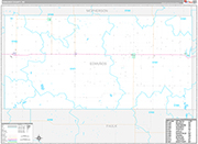 Edmunds Wall Map Premium Style