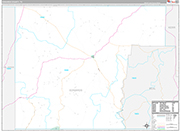 Edwards Wall Map Premium Style