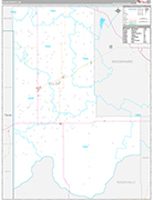 Ellis Wall Map Premium Style