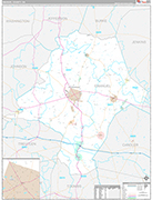 Emanuel Wall Map Premium Style