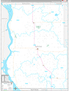 Emmons Wall Map Premium Style