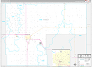 Finney Wall Map Premium Style