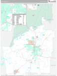 Floyd Wall Map Premium Style