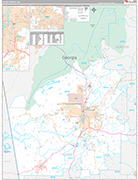 Floyd Wall Map Premium Style
