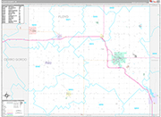 Floyd Wall Map Premium Style