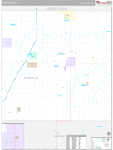 Franklin Wall Map Premium Style