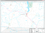 Franklin Wall Map Premium Style