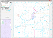 Franklin Wall Map Premium Style