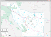 Fremont Wall Map Premium Style