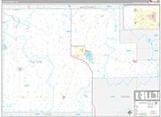 Fulton Wall Map Premium Style