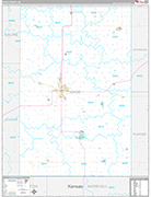 Gage Wall Map Premium Style