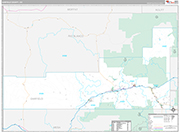 Garfield Wall Map Premium Style