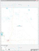 Garfield Wall Map Premium Style