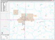 Garfield Wall Map Premium Style