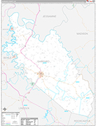 Garrard Wall Map Premium Style