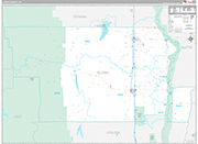 Glenn Wall Map Premium Style