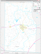Grady Wall Map Premium Style