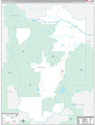 Granite Wall Map Premium Style