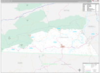 Grayson Wall Map Premium Style