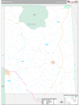 Greene Wall Map Premium Style