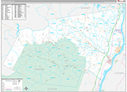 Greene Wall Map Premium Style