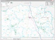 Greene Wall Map Premium Style