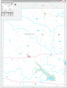 Greenwood Wall Map Premium Style
