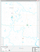 Griggs Wall Map Premium Style