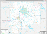 Guernsey Wall Map Premium Style