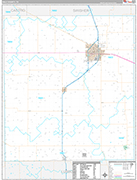 Hale Wall Map Premium Style